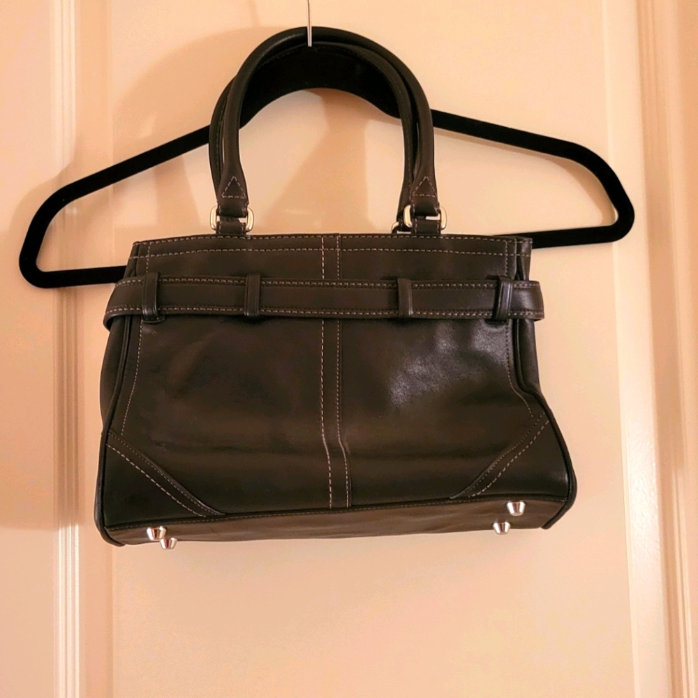 Coach Black leather handbag - Picture 2 of 7